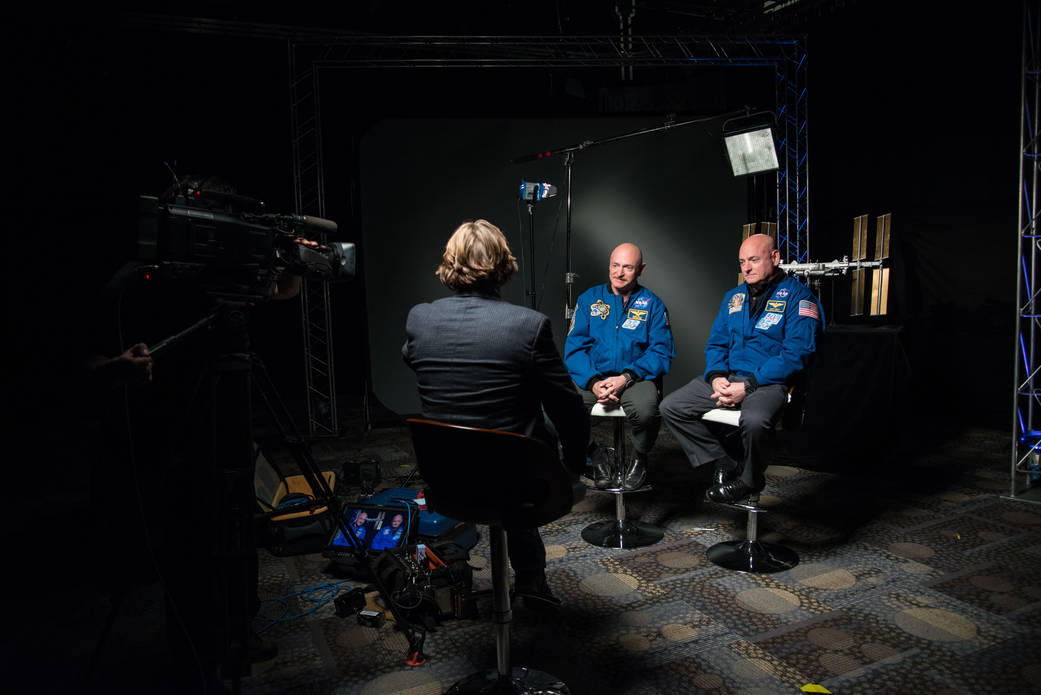 Scott and Mark Kelly