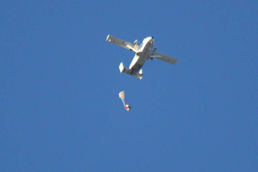 February Orion Parachute Test