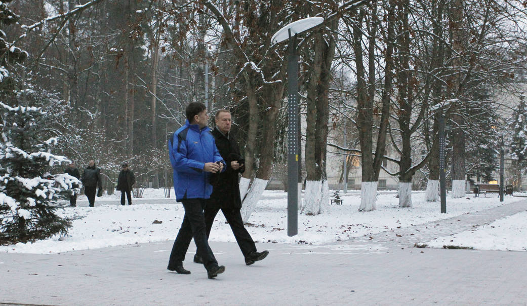 Expedition 46-47 Crew Members Yuri Malenchenko and Tim Kopra