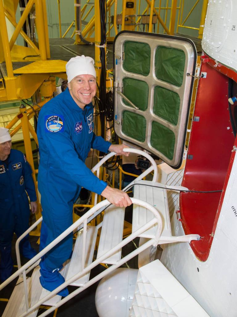 Tim Kopra of NASA During Final Fit Check