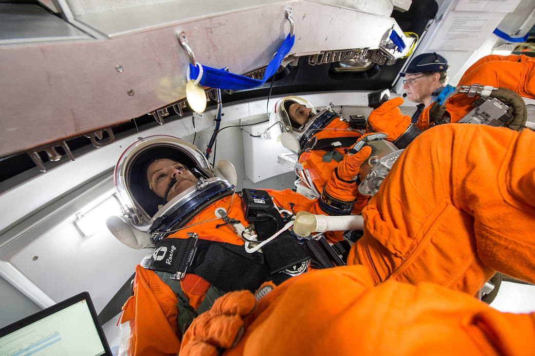 Orion Suited Crew Testing