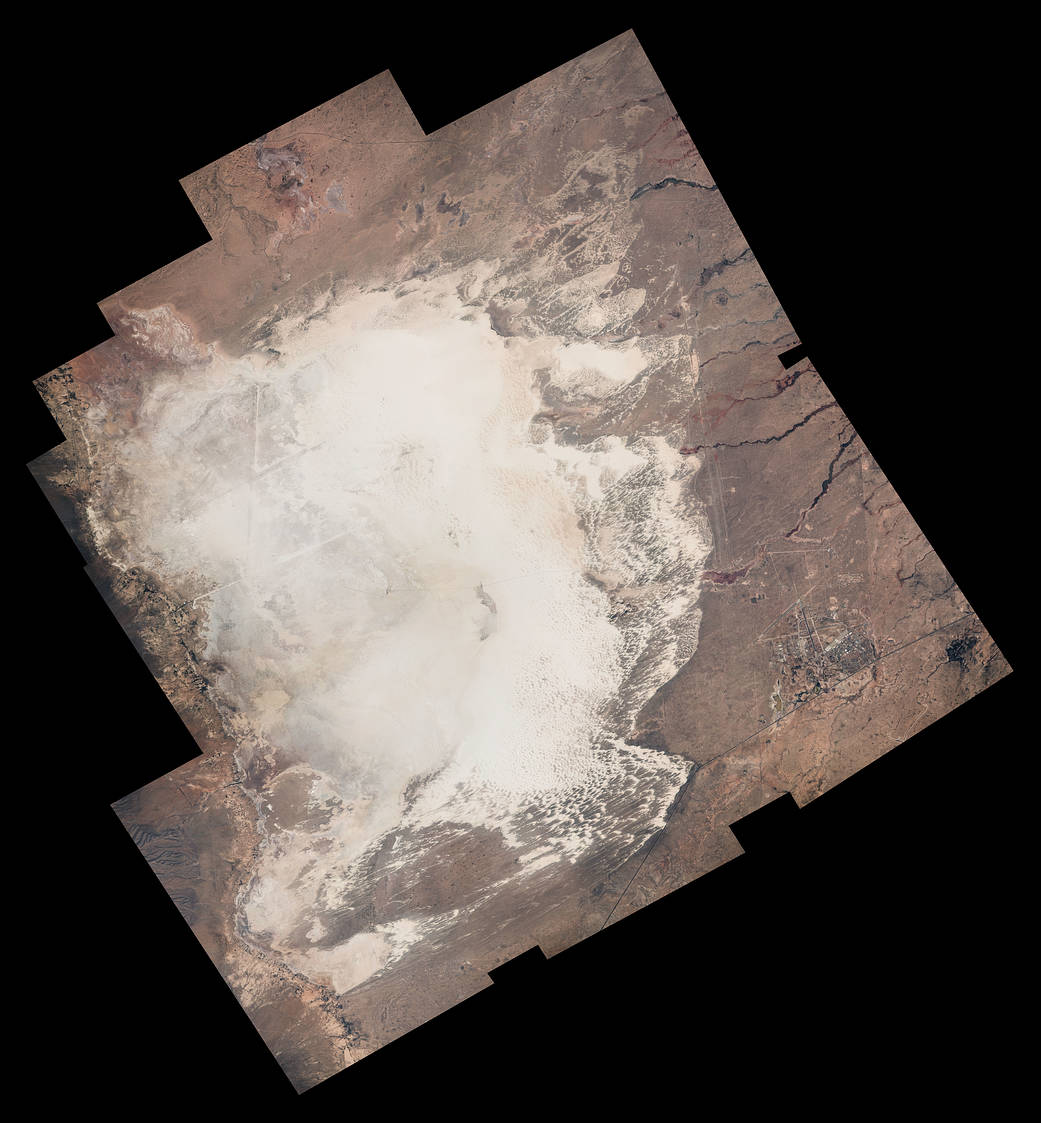 White Sands from space