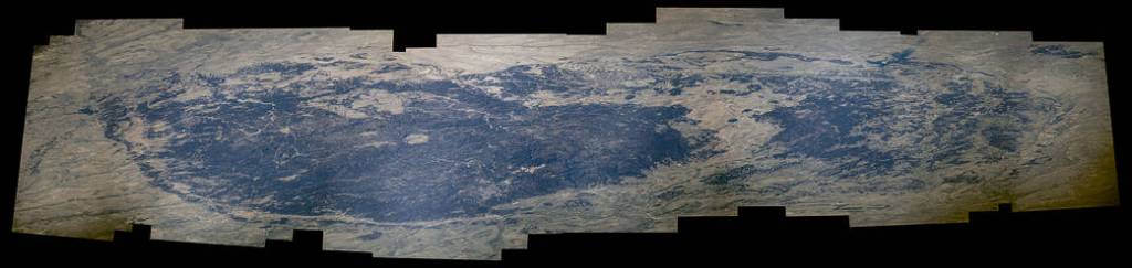 Space Station View of the Black Hills