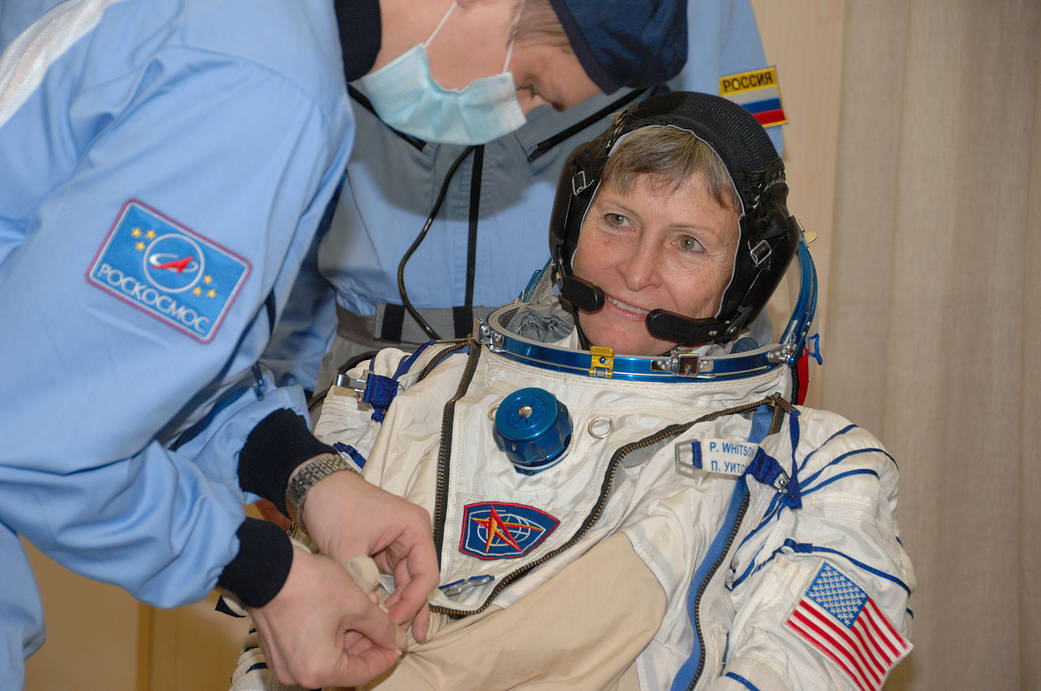 Astronaut Peggy Whitson