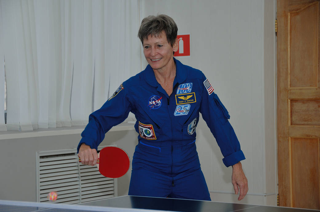 Expedition 50-51 crewmember Peggy Whitson of NASA