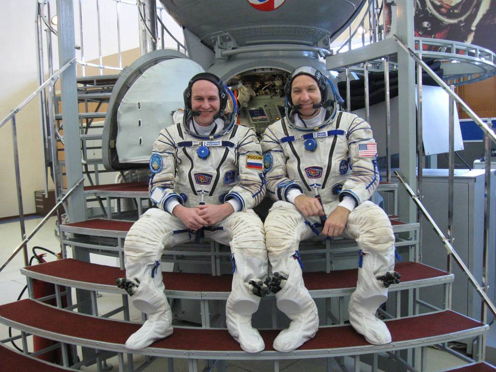 Expedition 51 Backup Crew Members Sergey Ryazanskiy and Randy Bresnik