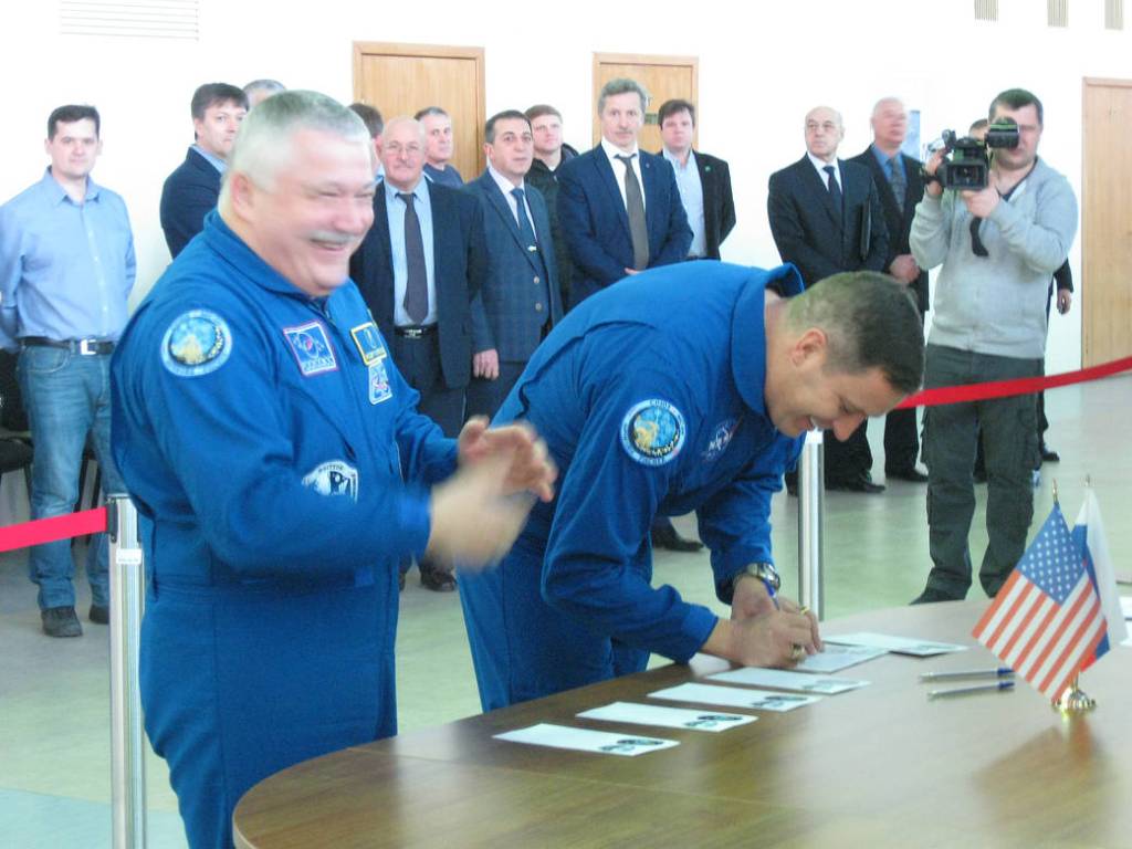 Expedition 51 Backup Crew Members Fyodor Yurchikhin and Jack Fischer