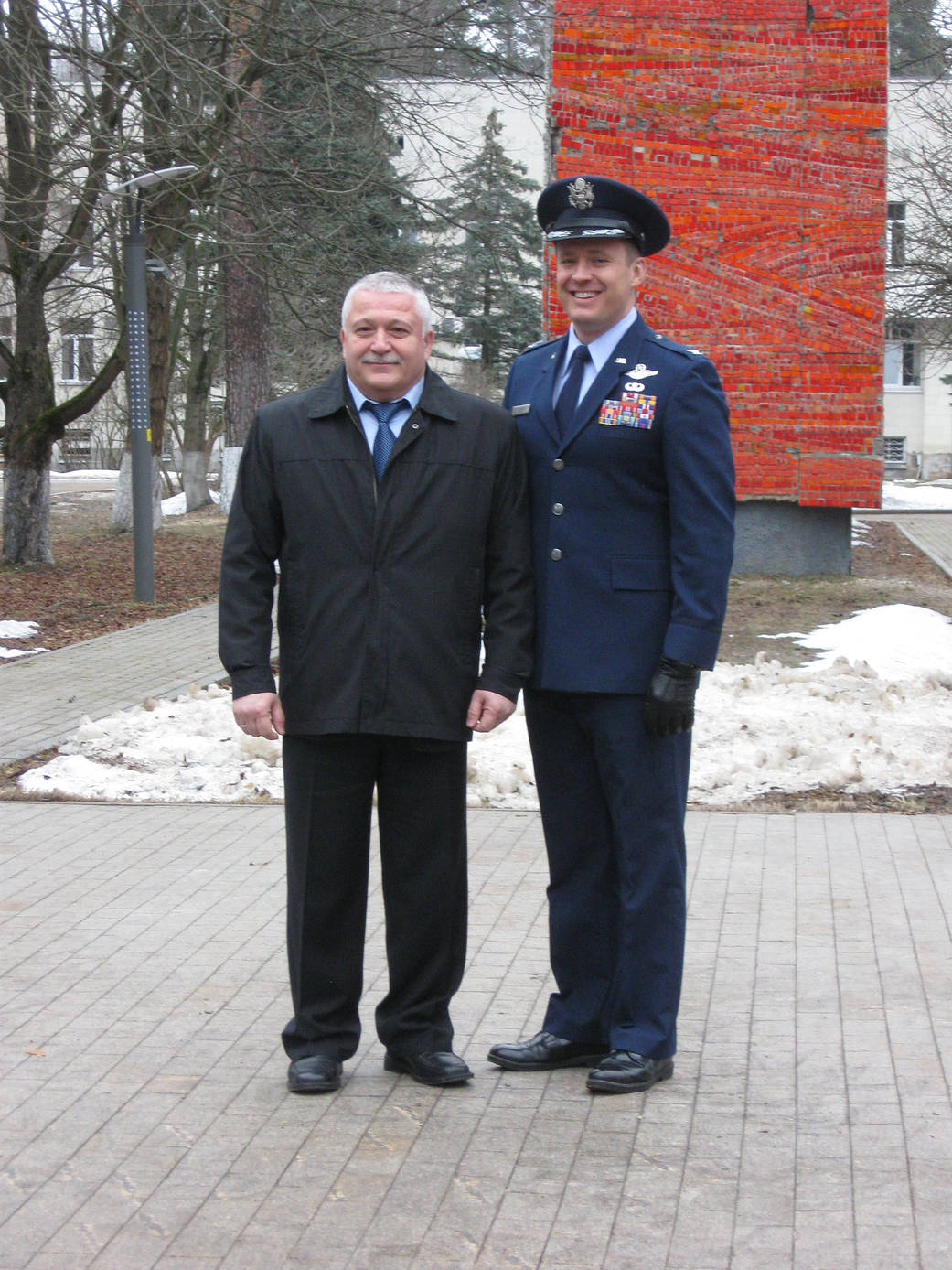 Expedition 51 Crew Members Jack Fischer and Fyodor Yurchikhin