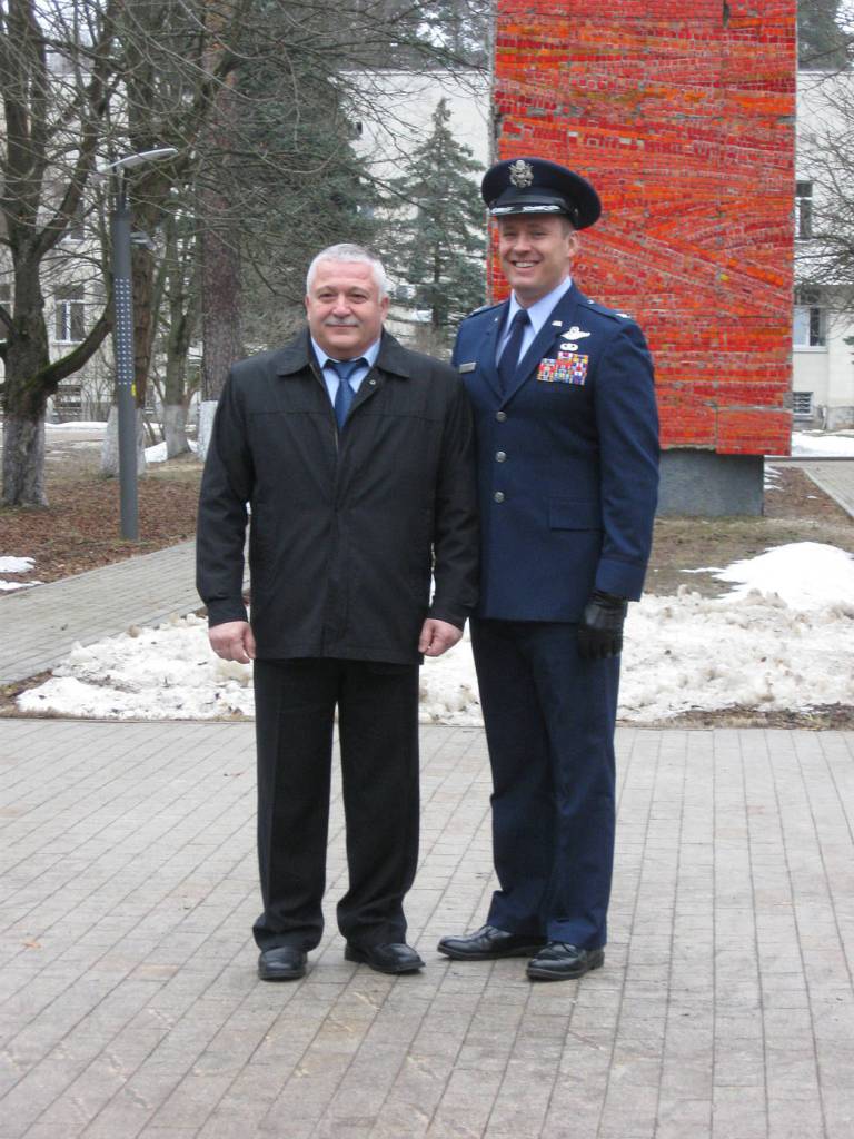 Expedition 51 Crew Members Jack Fischer and Fyodor Yurchikhin