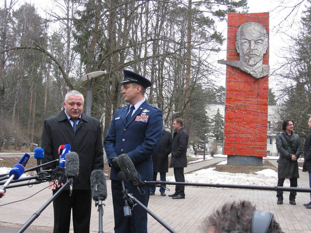 Expedition 51 Crew Members Jack Fischer and Fyodor Yurchikhin