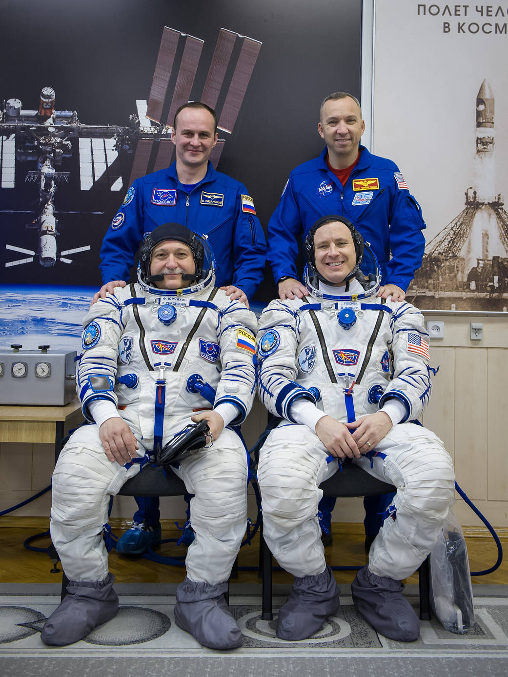 Expedition 51 Prime and Backup Crew Members