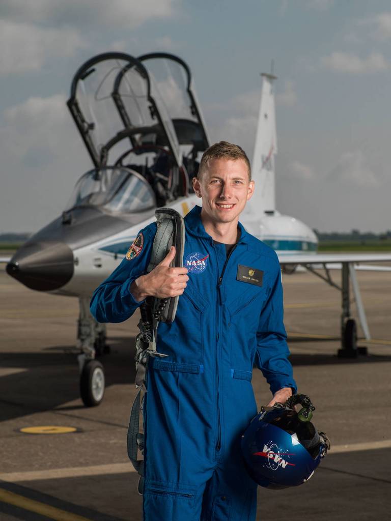 Astronaut Warren Hoburg