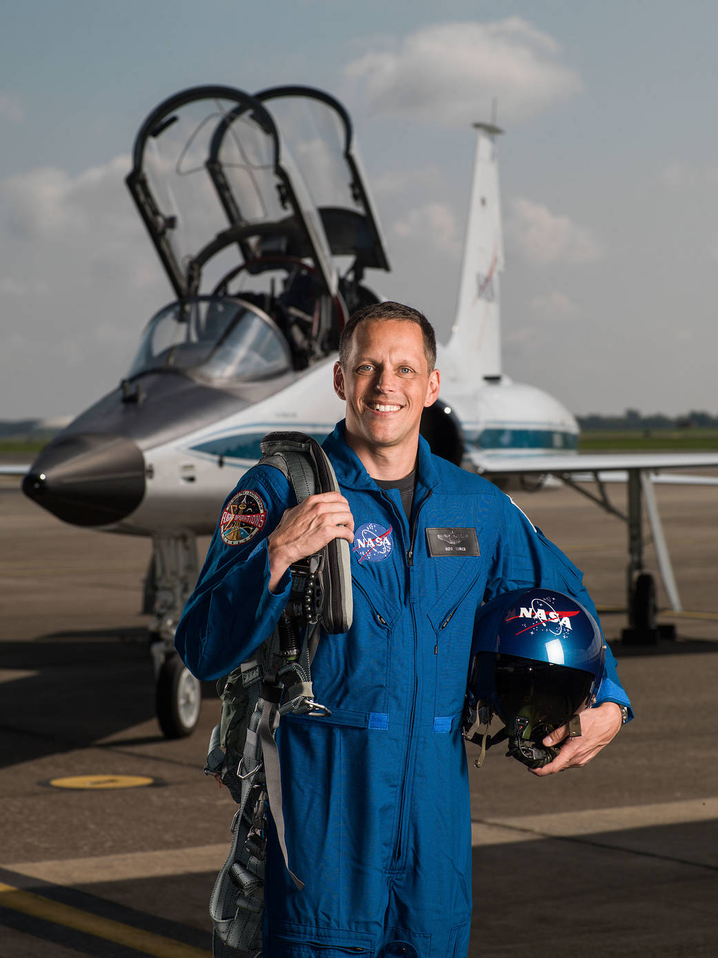 Astronaut Candidate Bob Hines