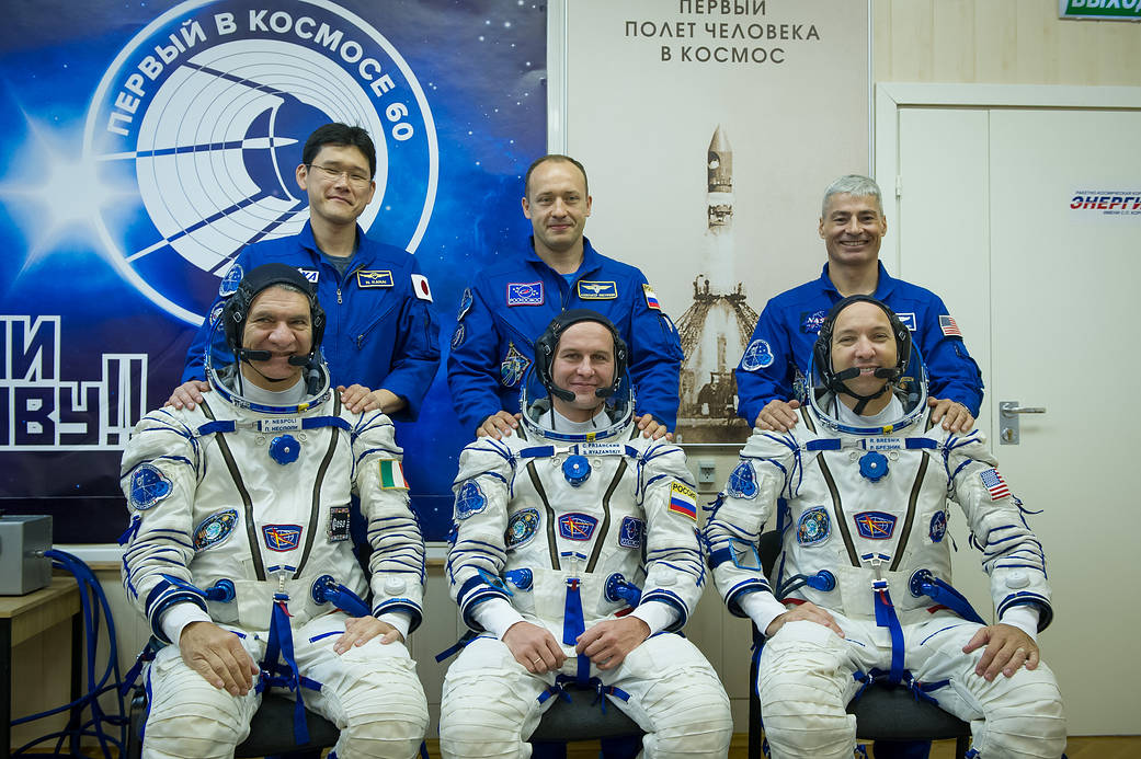 Expedition 52-53 Prime and Backup Crew Members