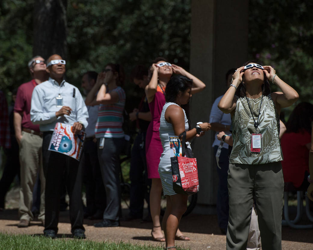 JSC Activities During Eclipse 2017