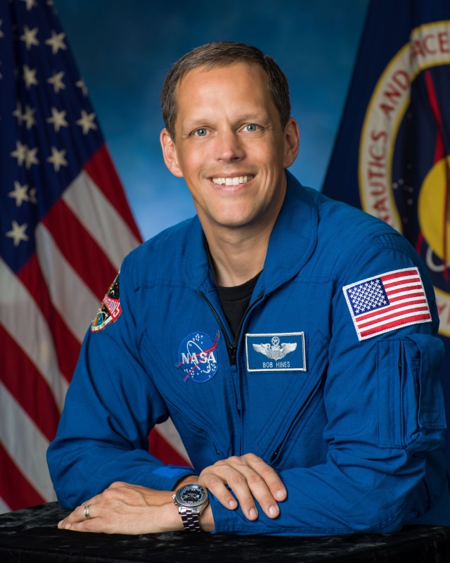 Before his selection in 2017, Hines was serving as a Research Pilot at NASA’s Johnson Space Center in Houston, Texas.