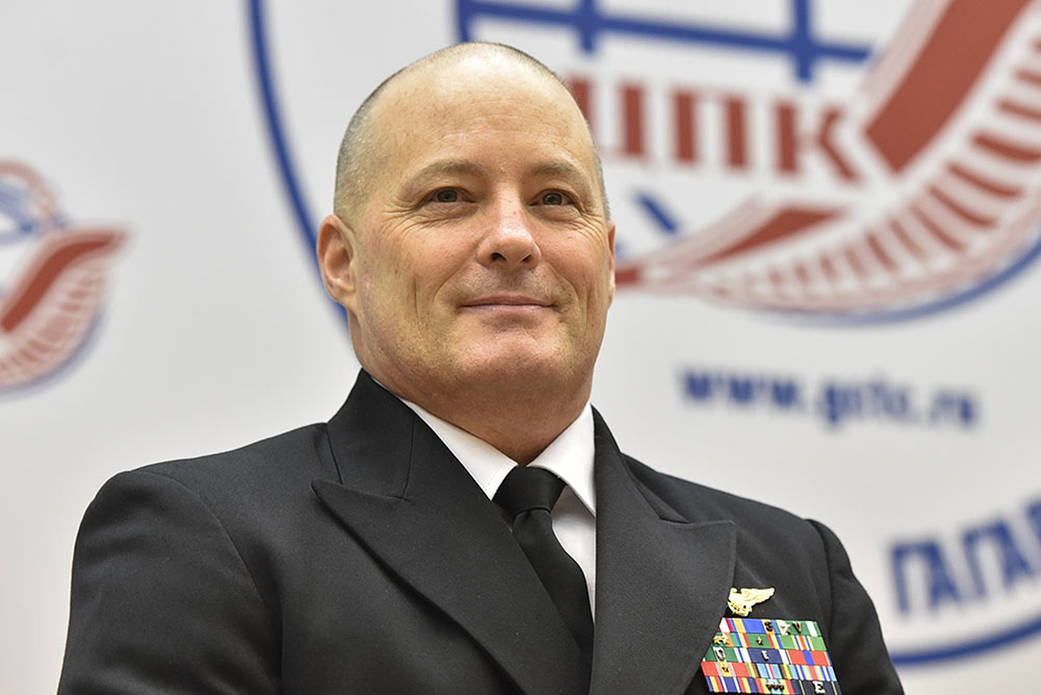 Astronaut Scott Tingle of NASA