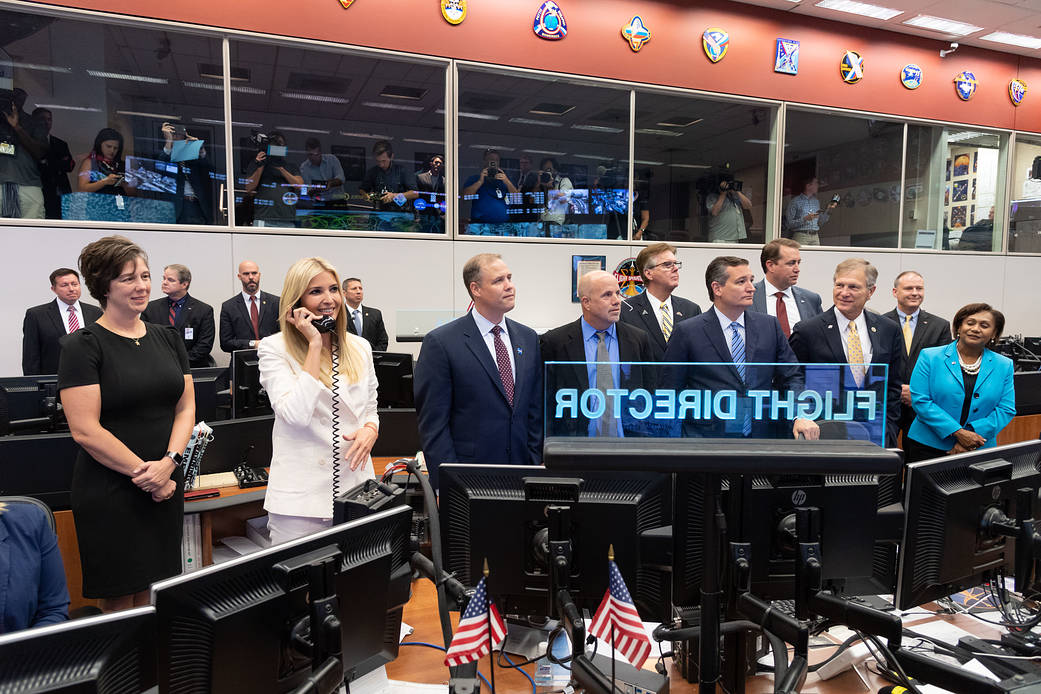 Advisor to the President Ivanka Trump Visits Johnson Space Center