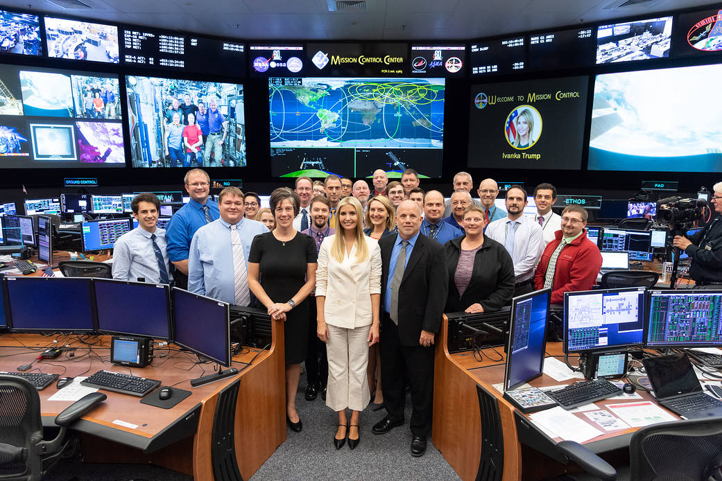 Advisor to the President Ivanka Trump Visits Johnson Space Center