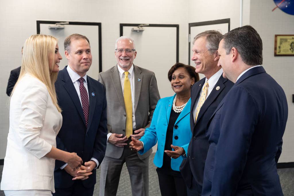 Advisor to the President Ivanka Trump Visits Johnson Space Center