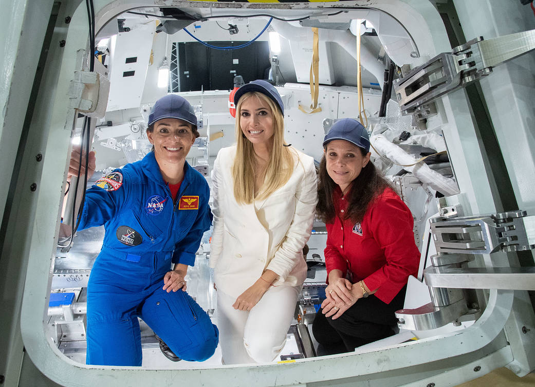 Advisor to the President Ivanka Trump Visits Johnson Space Center