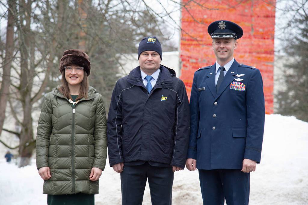 Expedition 59 crew members prepare to depart for their launch site at the Baikonur Cosmodrome