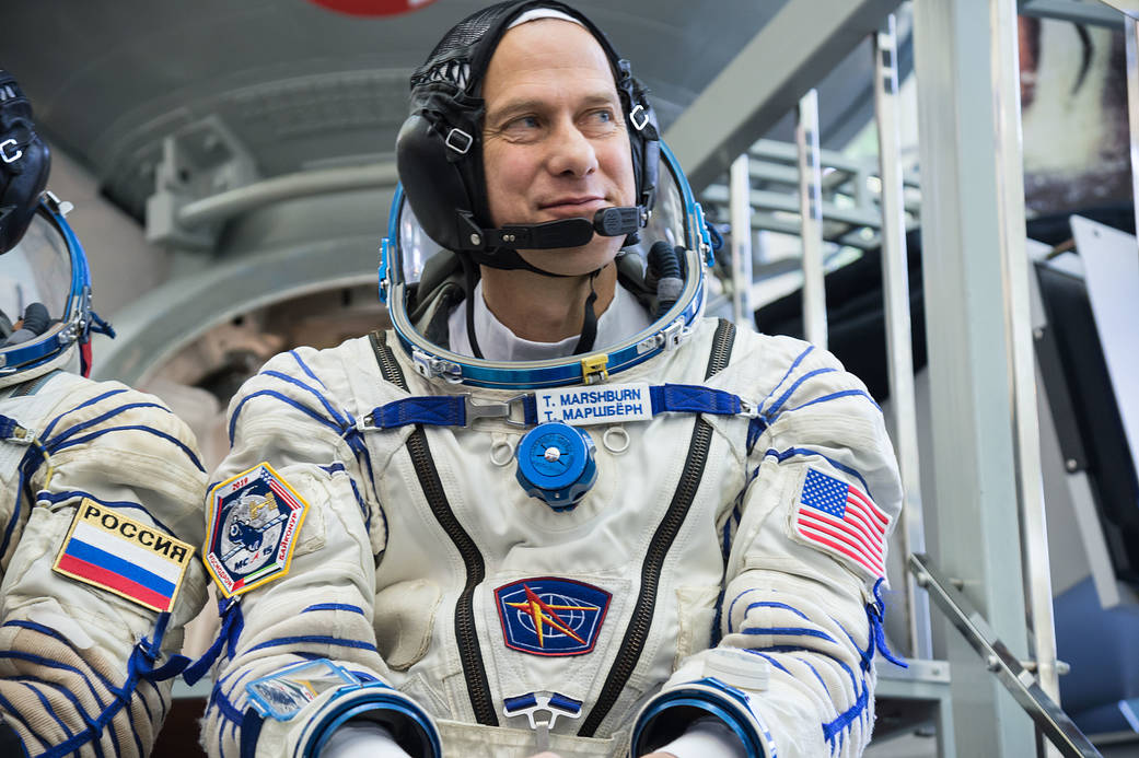 Expedition 61 backup crewmember Tom Marshburn of NASA