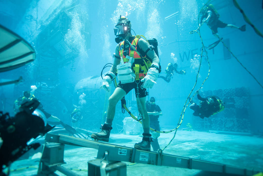 NASA’s Neutral Buoyancy Lab at Johnson Space Center