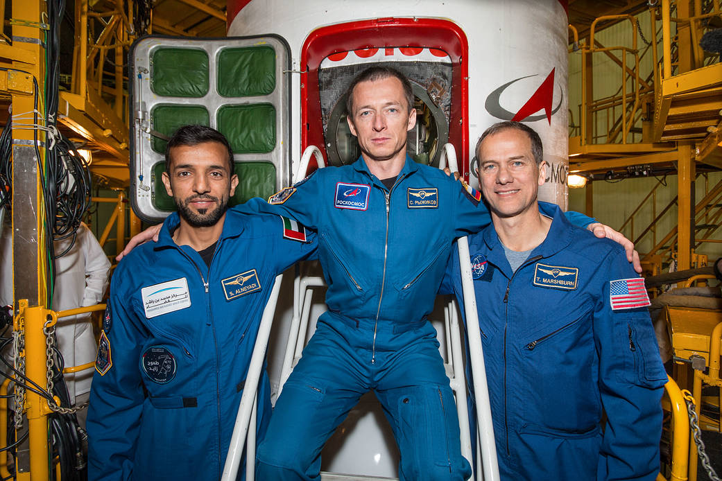 Backup International Space Station crewmembers