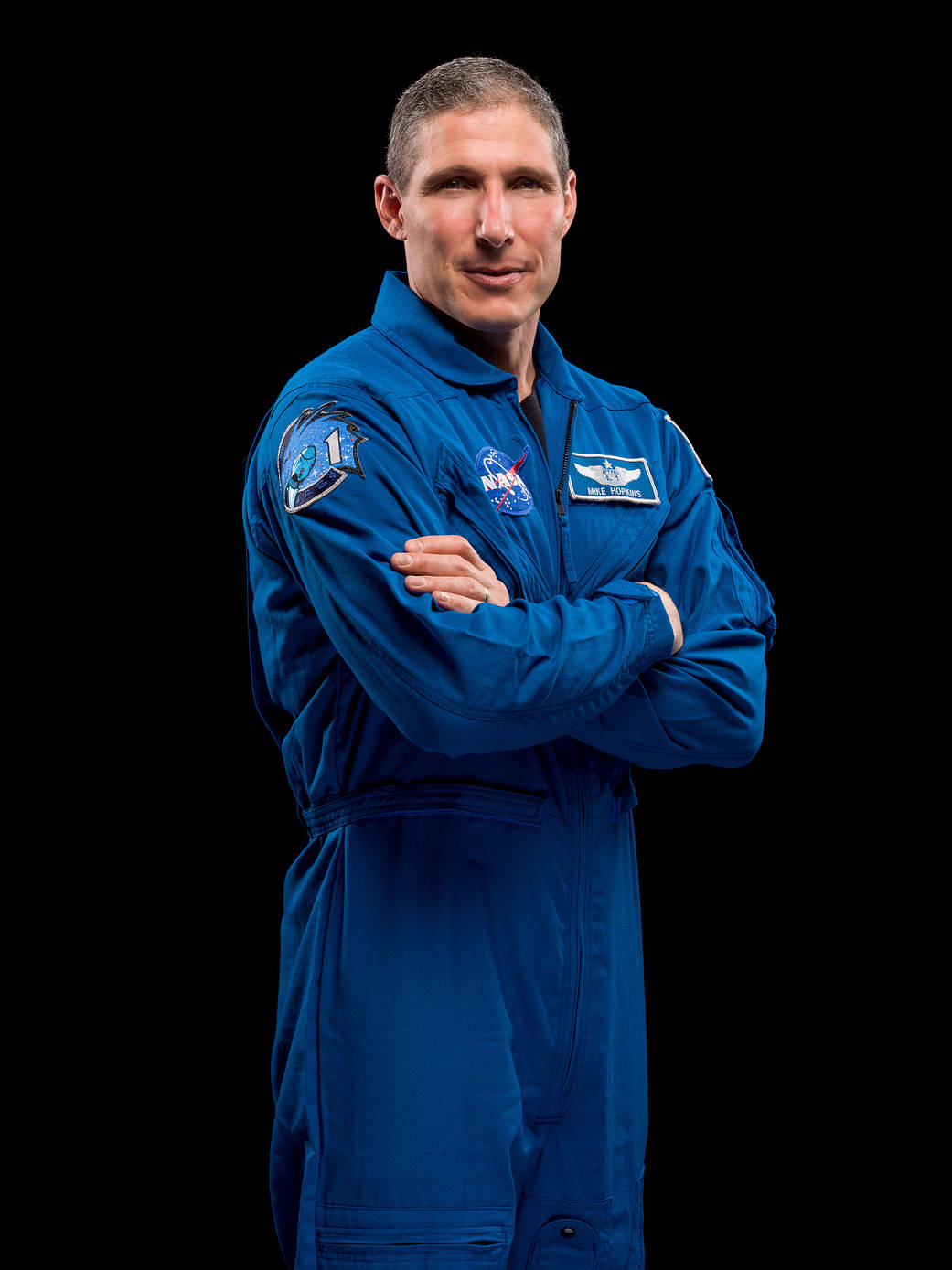 SpaceX Crew-1 Commander Mike Hopkins of NASA