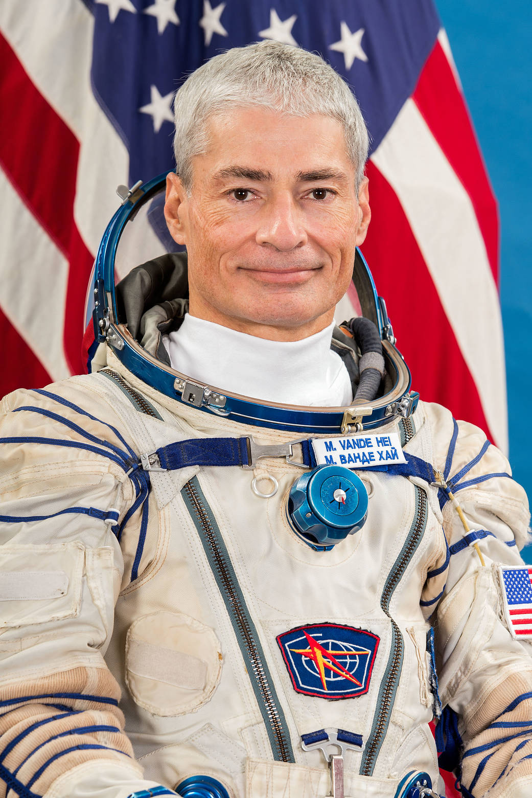 Expedition 64 backup crew member Mark Vande Hei of NASA