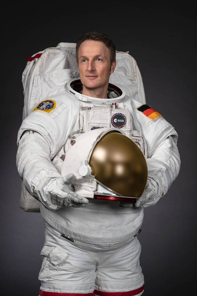 Portrait of ESA (European Space Agency) astronaut Matthias Maurer
