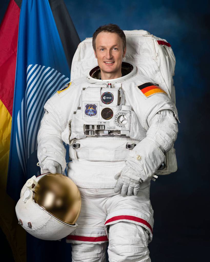 Portrait of ESA (European Space Agency) astronaut Matthias Maurer