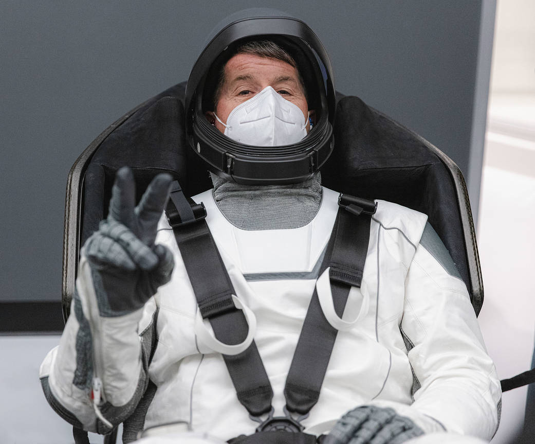 SpaceX Crew-2 Commander Shane Kimbrough of NASA