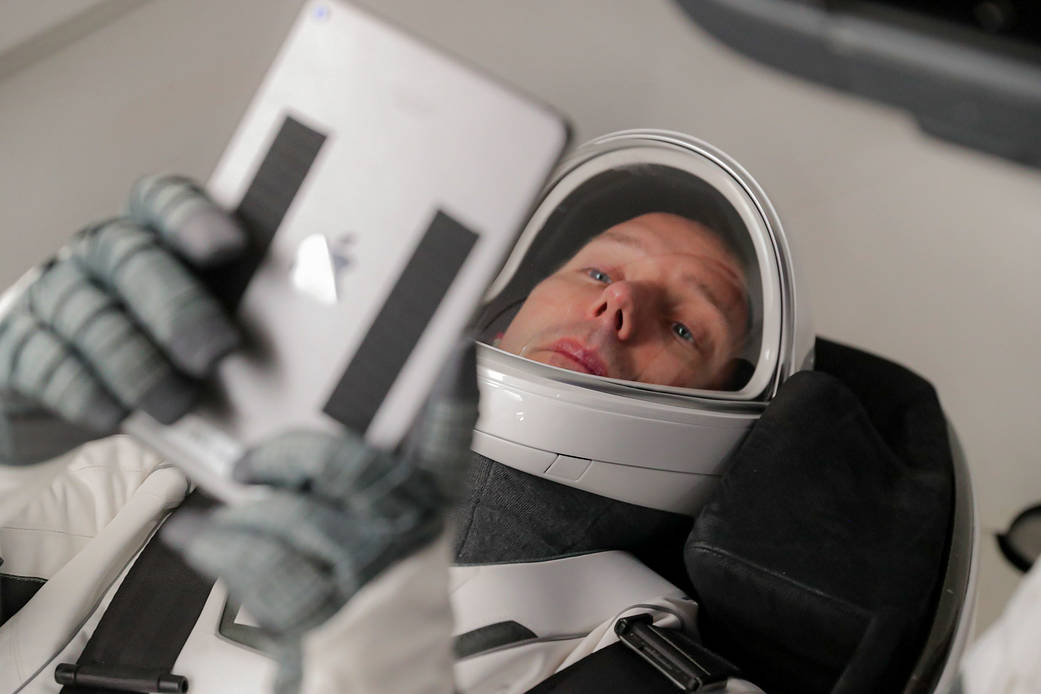 SpaceX Crew-2 Mission Specialist Thomas Pesquet of ESA