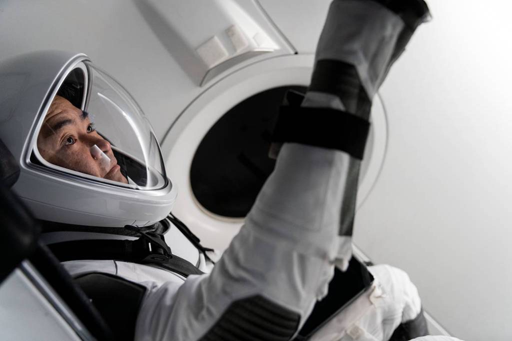 SpaceX Crew-2 Mission Specialist Akihiko Hoshide of JAXA