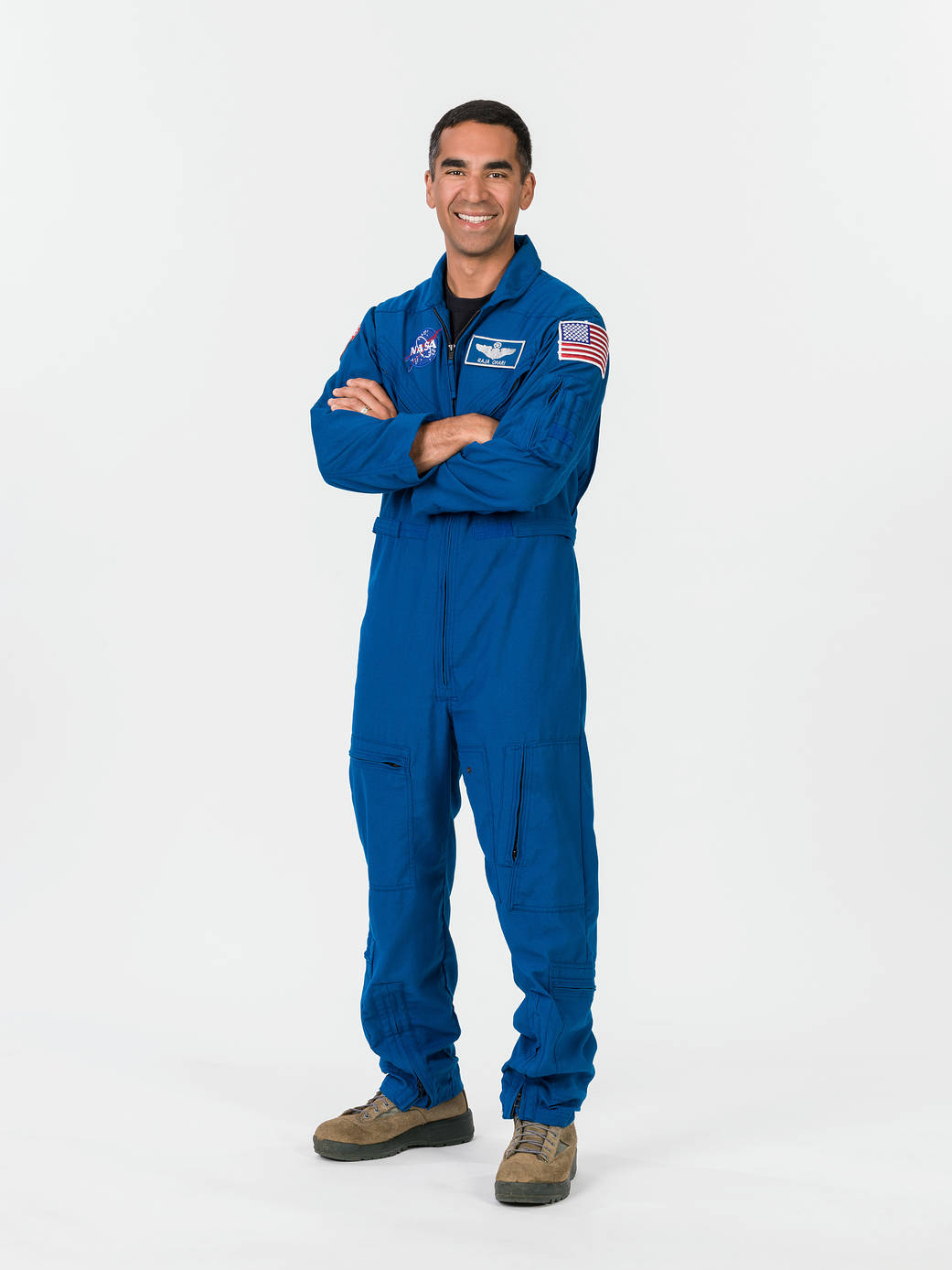 NASA astronaut Raja Chari poses for a portrait
