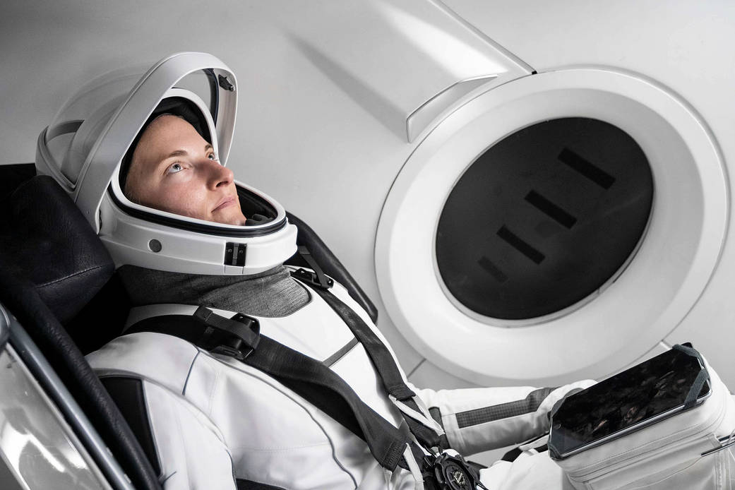 NASA astronaut and SpaceX Crew-3 Mission Specialist Kayla Barron