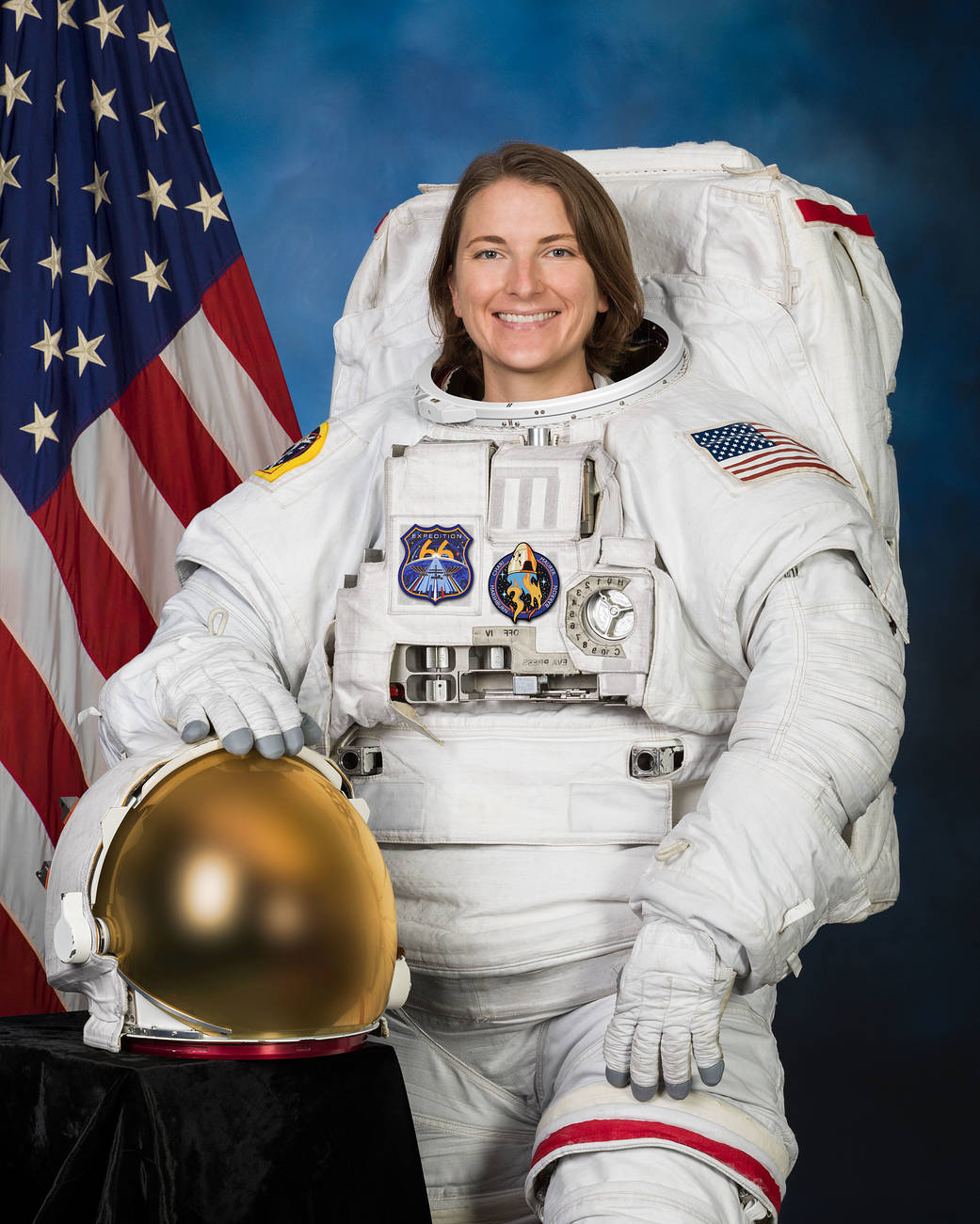 Portrait of NASA astronaut Kayla Barron