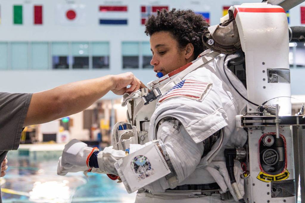 NASA astronaut and SpaceX Crew-4 Mission Specialist Jessica Watkins