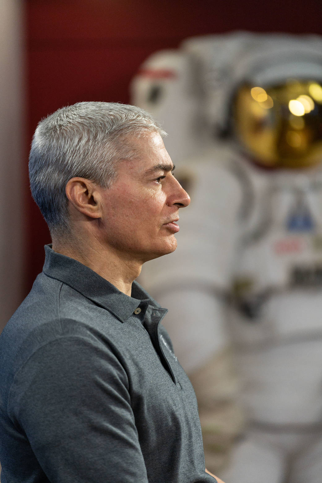 Astronaut Mark Vande Hei Press Briefing