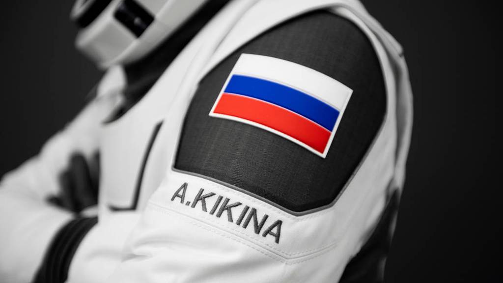 SpaceX Crew-5 Mission Specialist Anna Kikina's launch and entry suit