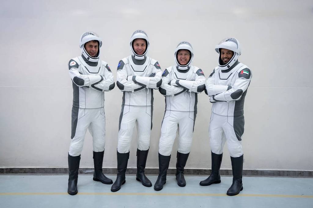 The four crew members of the SpaceX Crew-6 mission