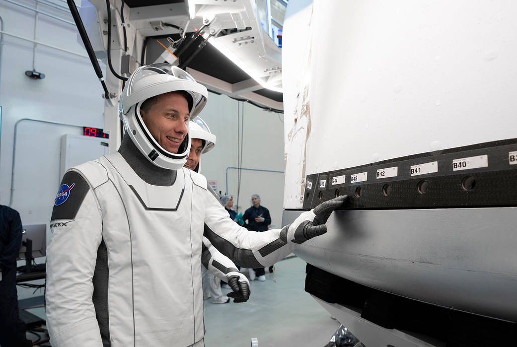 SpaceX Crew-6 Pilot Warren "Woody" Hoburg