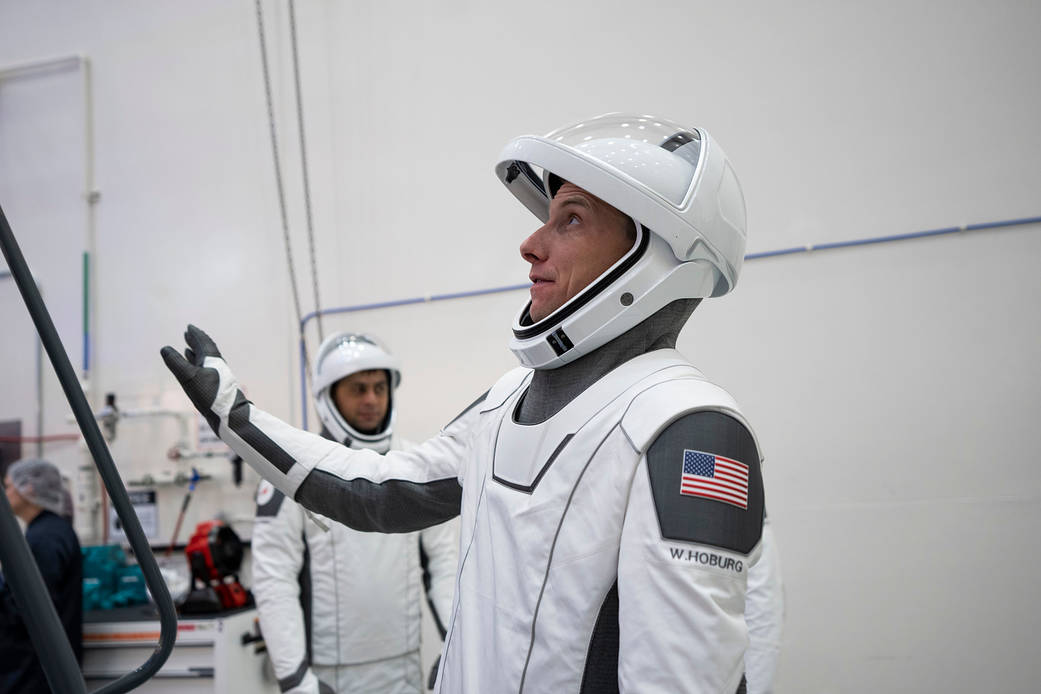 SpaceX Crew-6 Pilot Warren "Woody" Hoburg