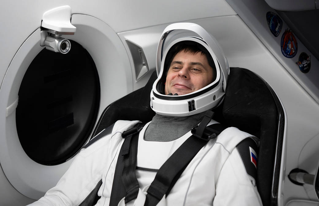 SpaceX Crew-6 Mission Specialist Andrey Fedyaev