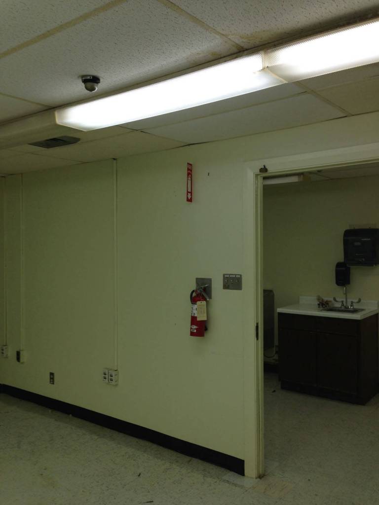 Office Showing Entrance into the Break Area in Building 225