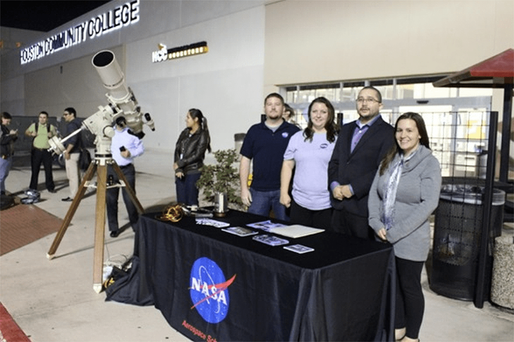 The Houston Community College S.T.A.R. Squad Holds Star-gazing Parties