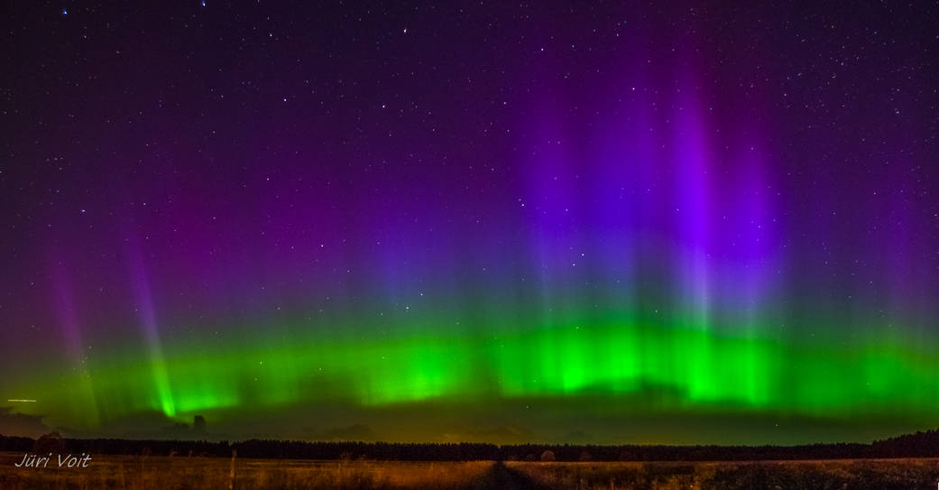 This photo was captured by Jüri Voit in Estonia.