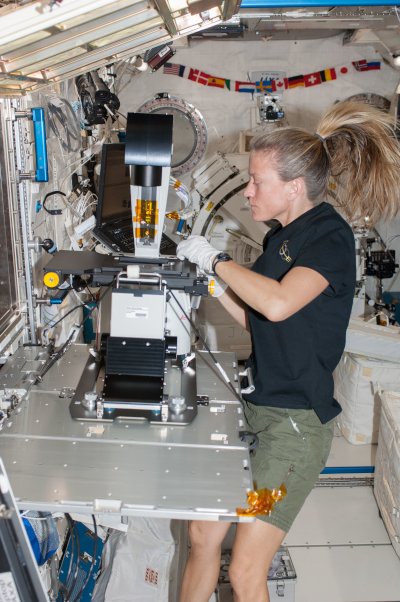 NASA Astronaut Karen Nyberg on the International Space Station